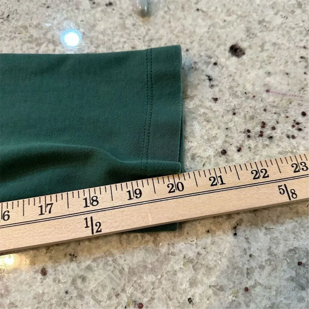 Cezani Men's 2XL Moss Green‎ 1/4 Zip Supima Cotton long sleeve henley 1/4 zip - Picture 10 of 11